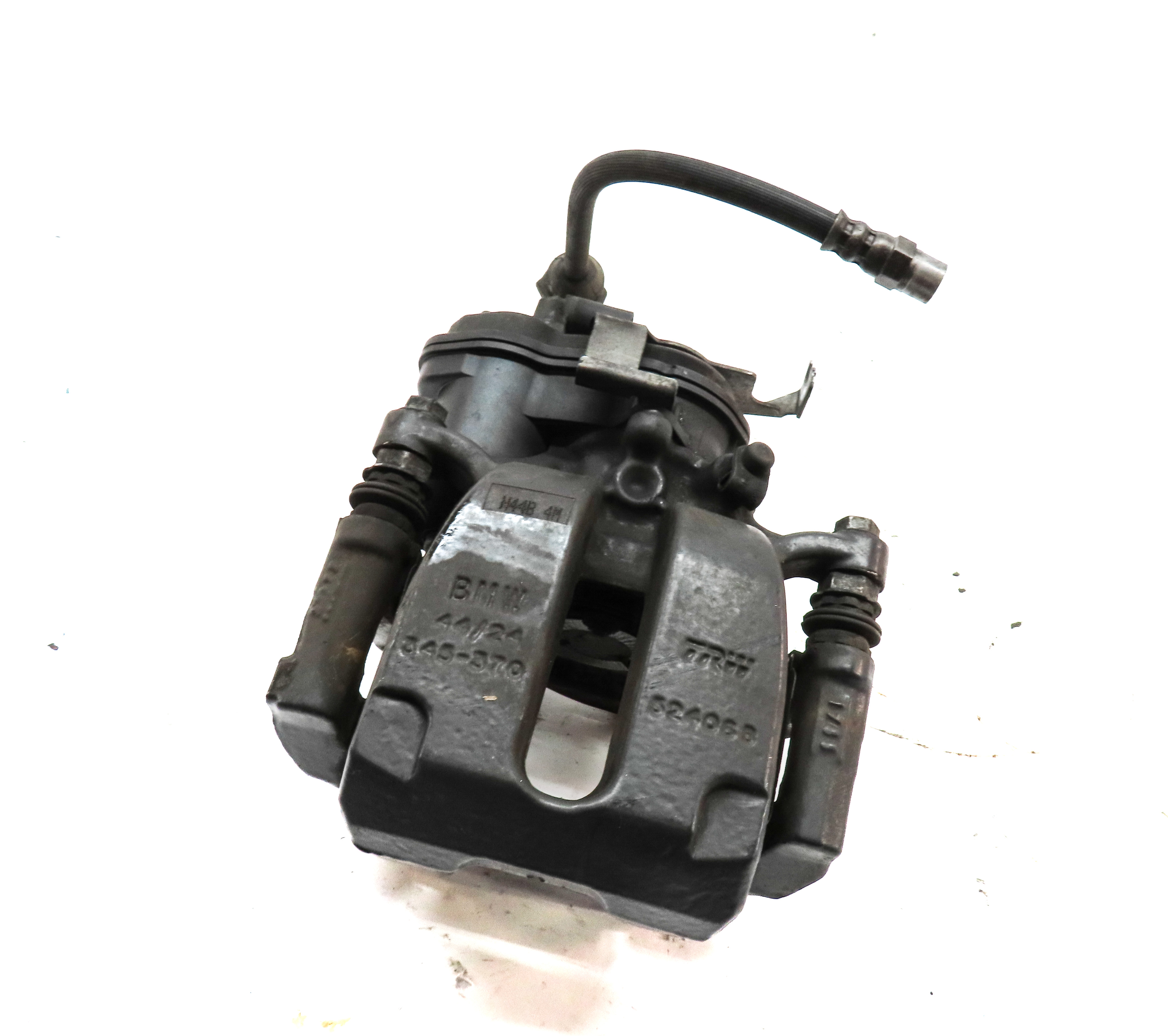 2016-2019 BMW 740i 750i (G11) REAR LEFT BRAKE CALIPER w/ PARKING BRAKE ACTUATOR — exact item pictured